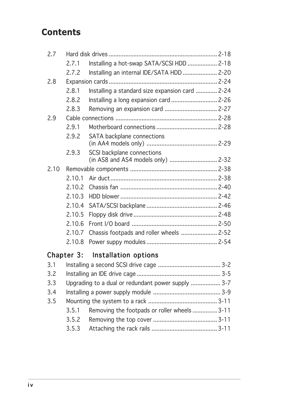 Asus AP1710-E1 User Manual | Page 4 / 158