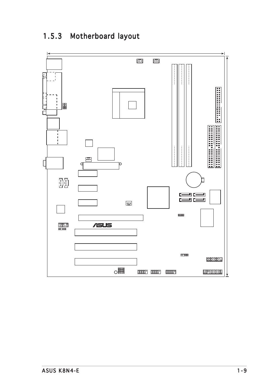 K8n4-e, Super i/o, Pci1 pci2 pci3 | Asus K8N4-E User Manual | Page 21 / 92