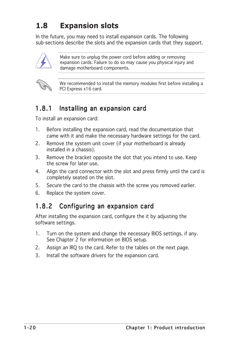 8 expansion slots | Asus K8N4-E User Manual | Page 32 / 92