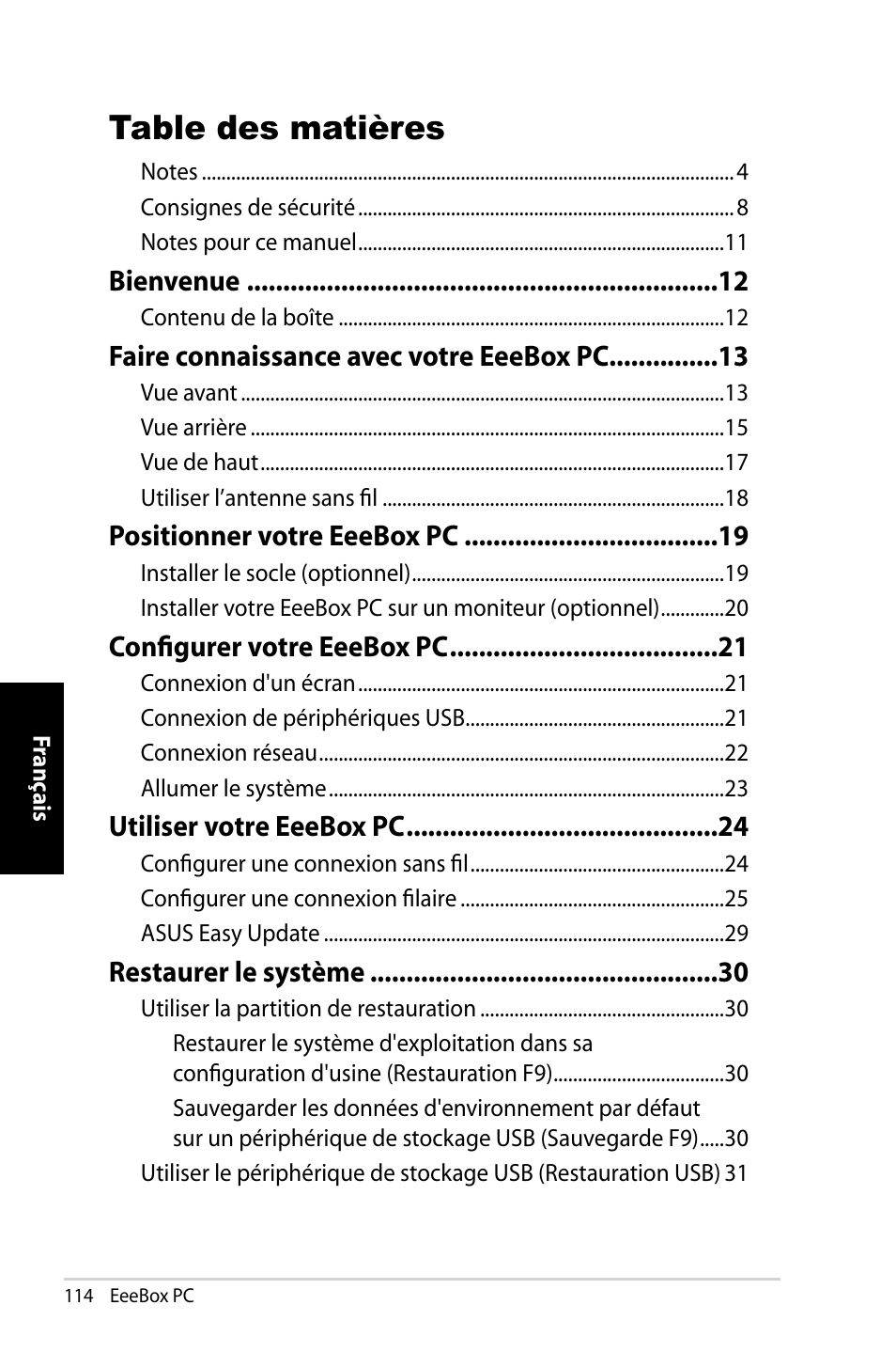 Asus EB1007 User Manual | Page 114 / 183