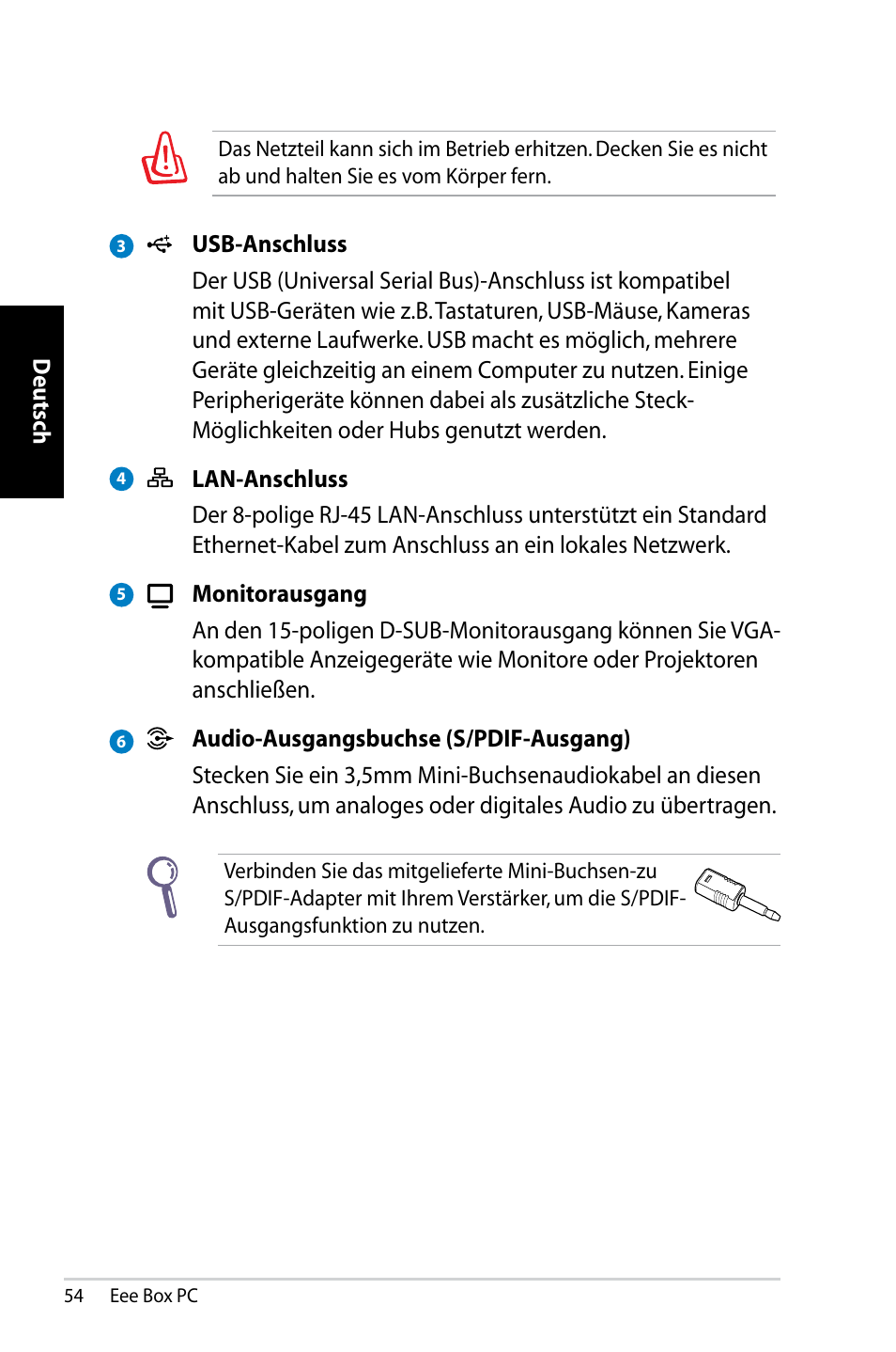 Asus EB1007 User Manual | Page 54 / 183