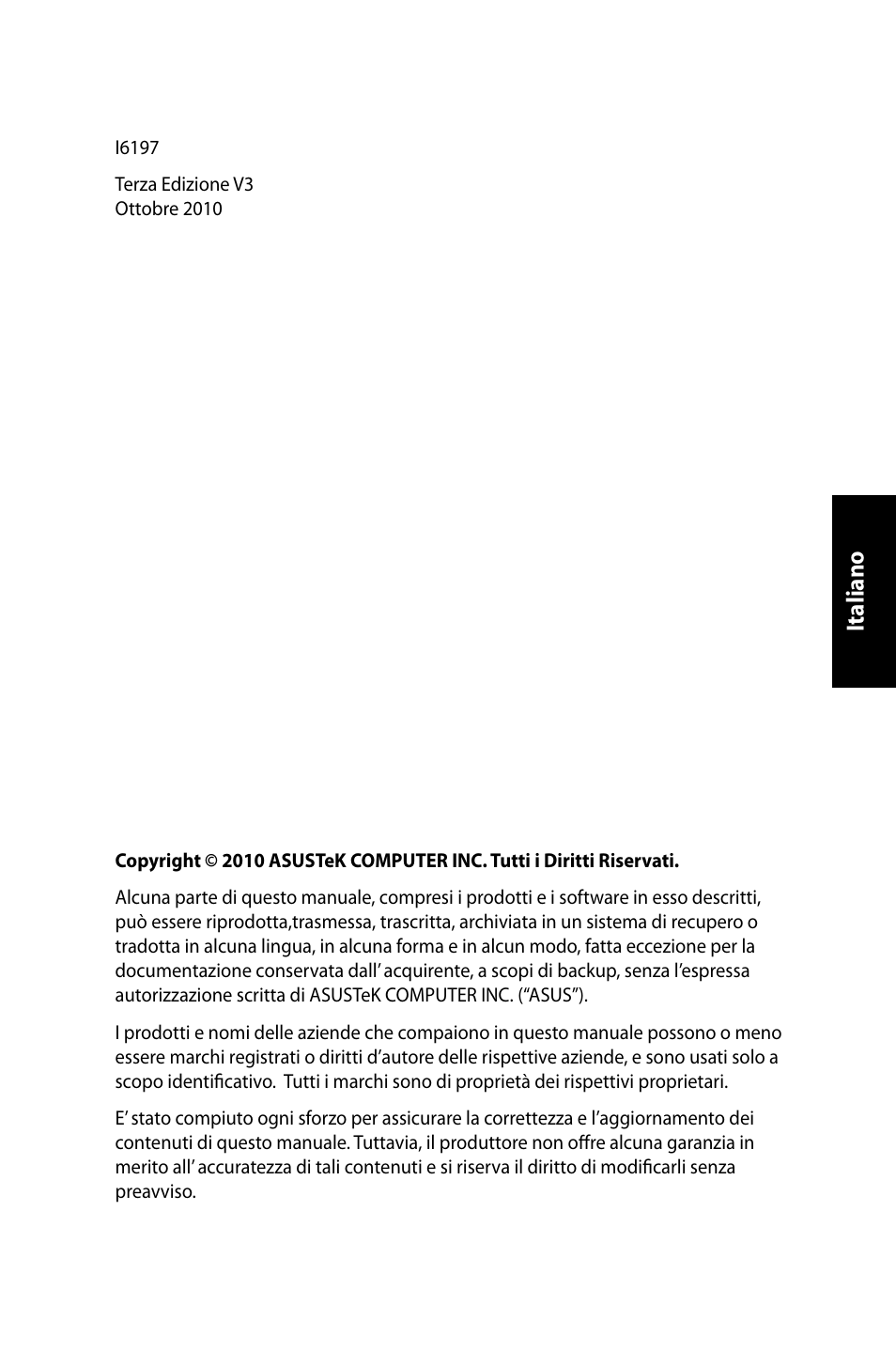 Italiano | Asus EB1007 User Manual | Page 75 / 183
