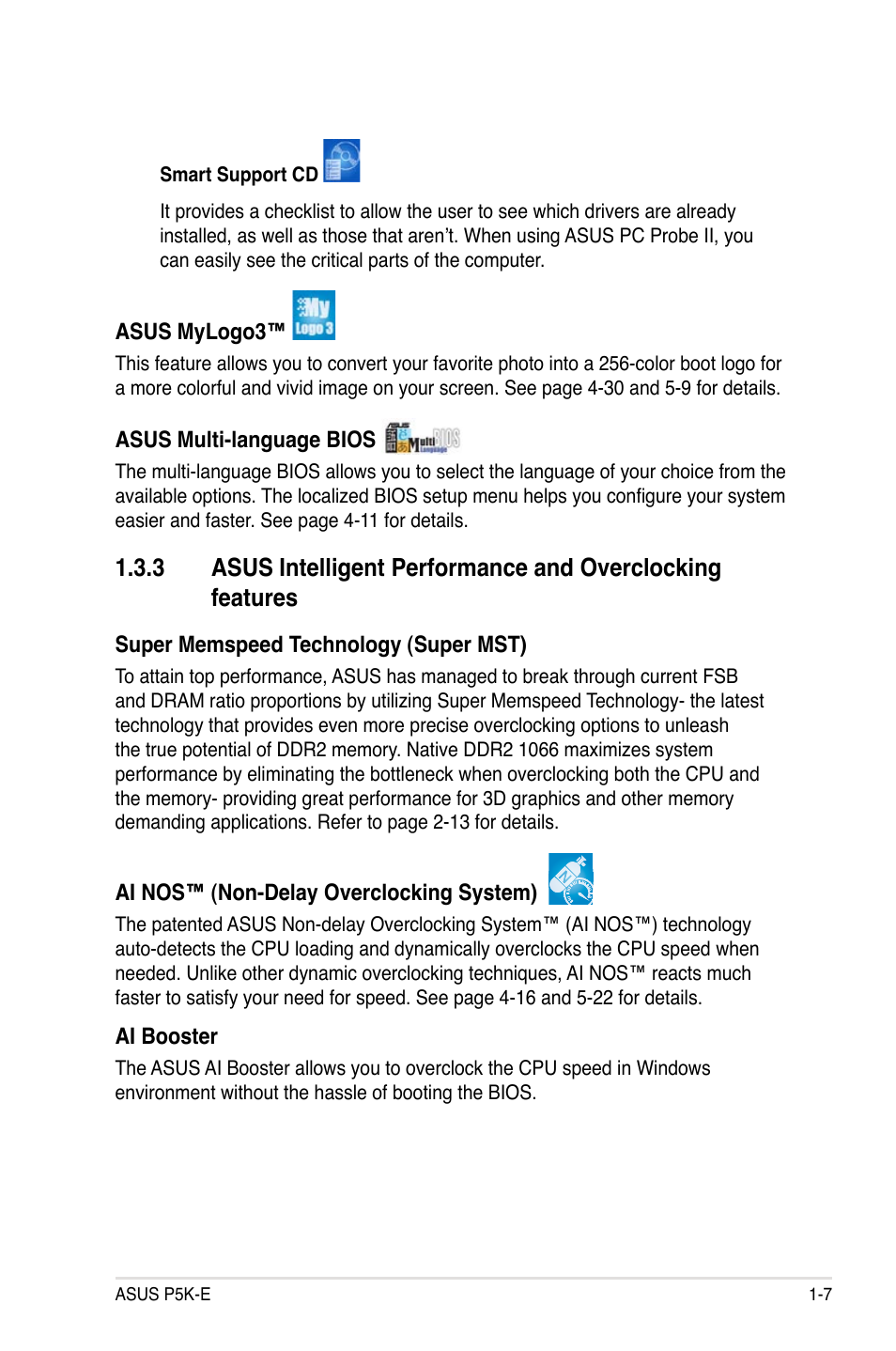 Asus P5K-E/WiFi-AP User Manual | Page 23 / 172