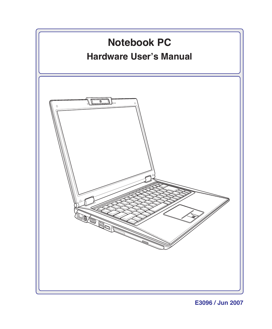 Asus VX2S User Manual | 97 pages