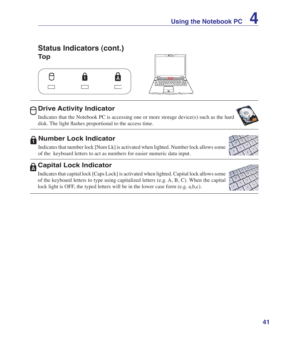 Asus VX2S User Manual | Page 41 / 97