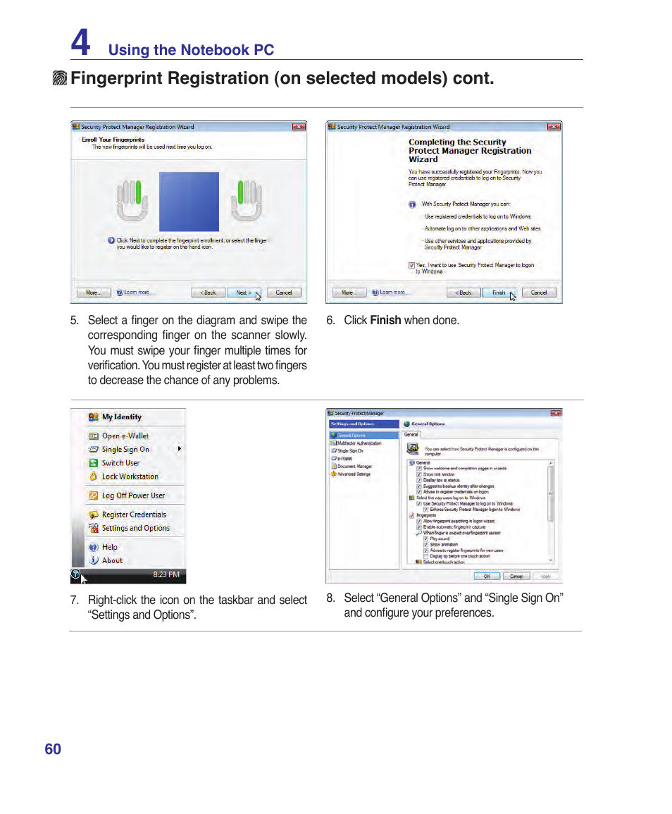 Asus VX2S User Manual | Page 60 / 97