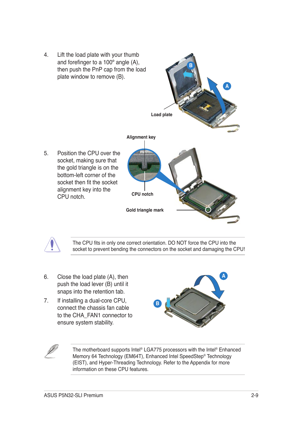 Asus P5N32-SLI Premium User Manual | Page 35 / 114