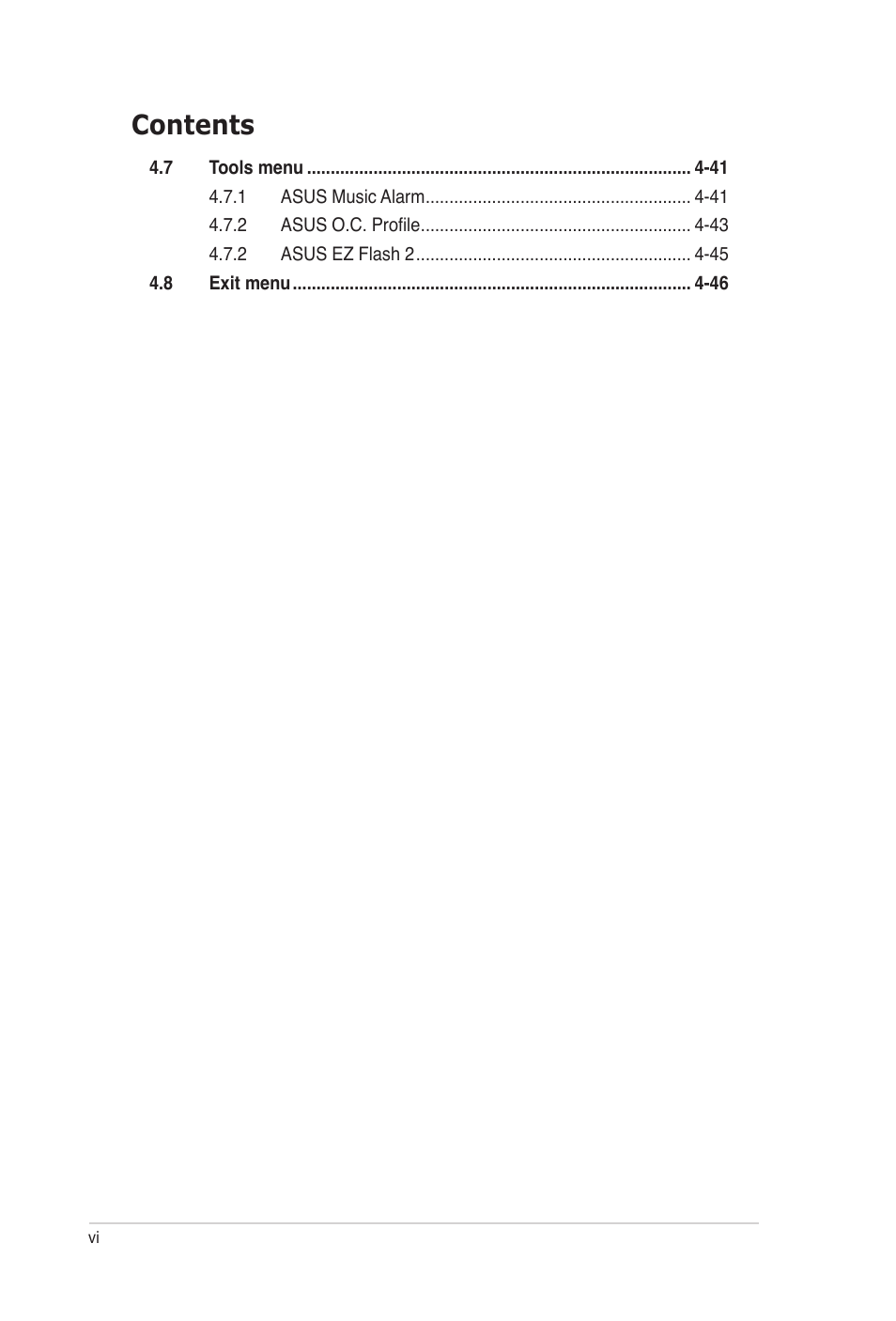 Asus P5N32-SLI Premium User Manual | Page 6 / 114