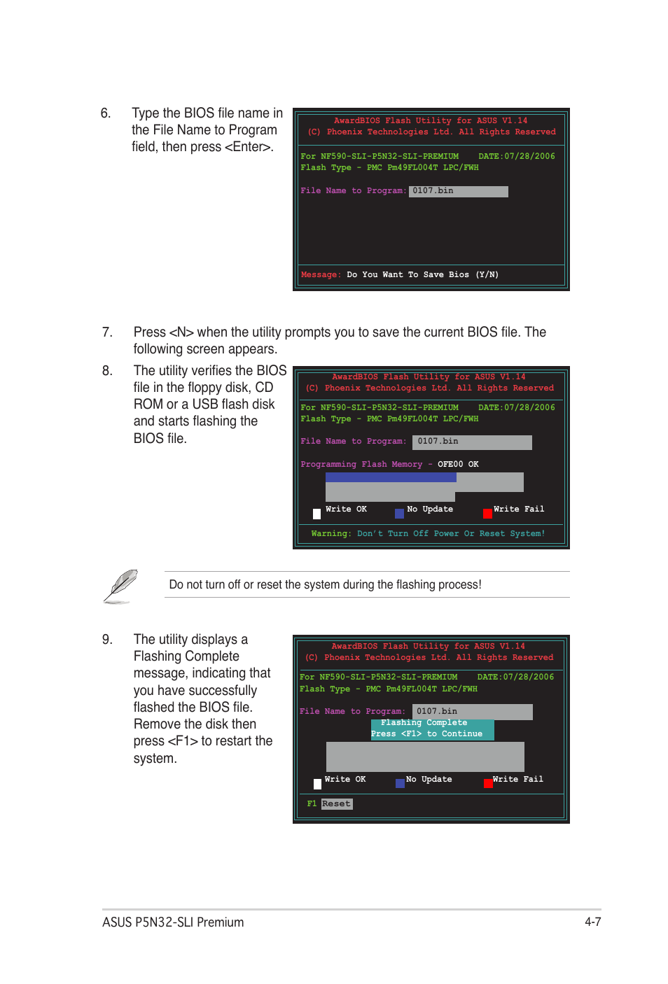 Asus P5N32-SLI Premium User Manual | Page 75 / 114