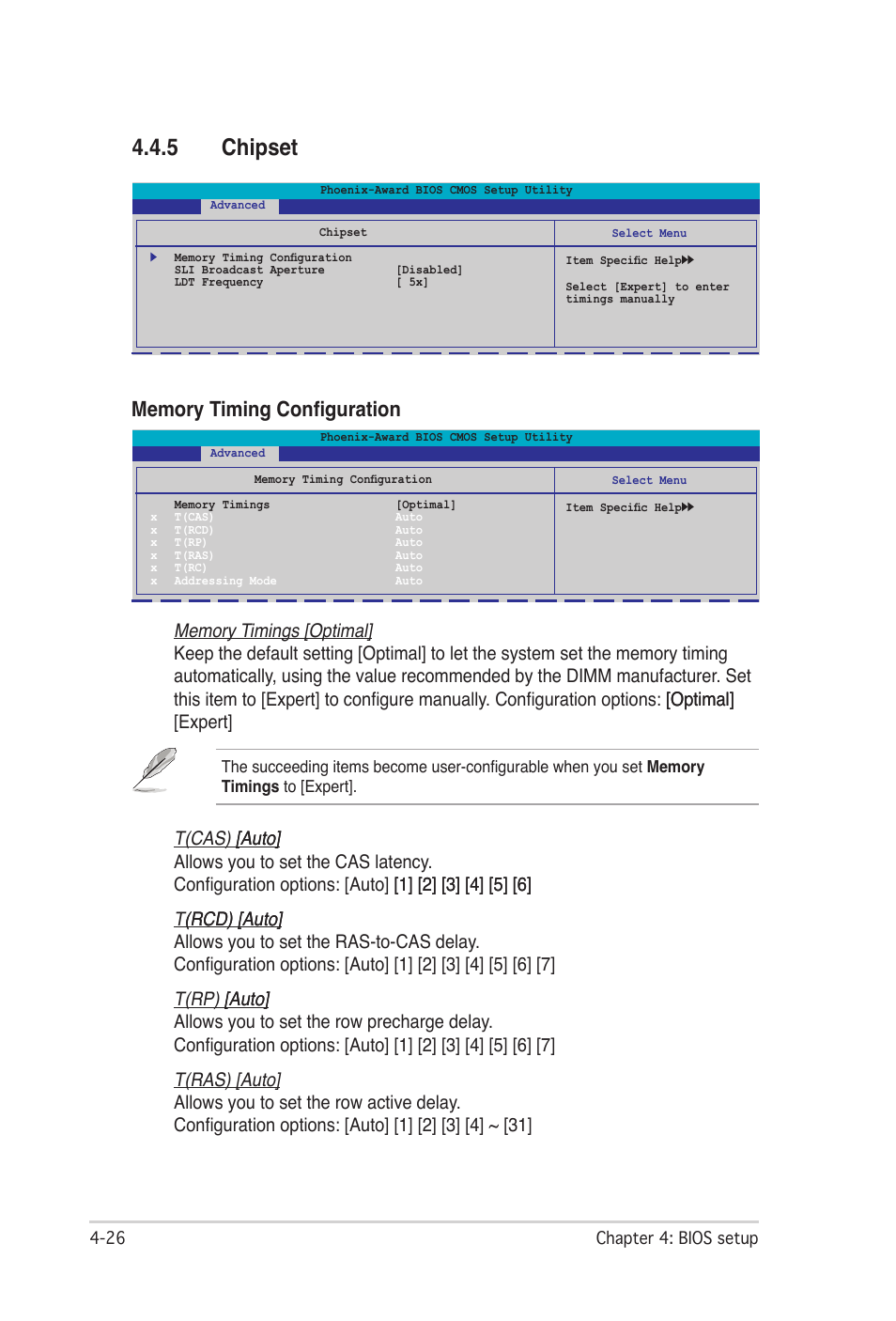 5 chipset, Chipset -26 | Asus P5N32-SLI Premium User Manual | Page 94 / 114