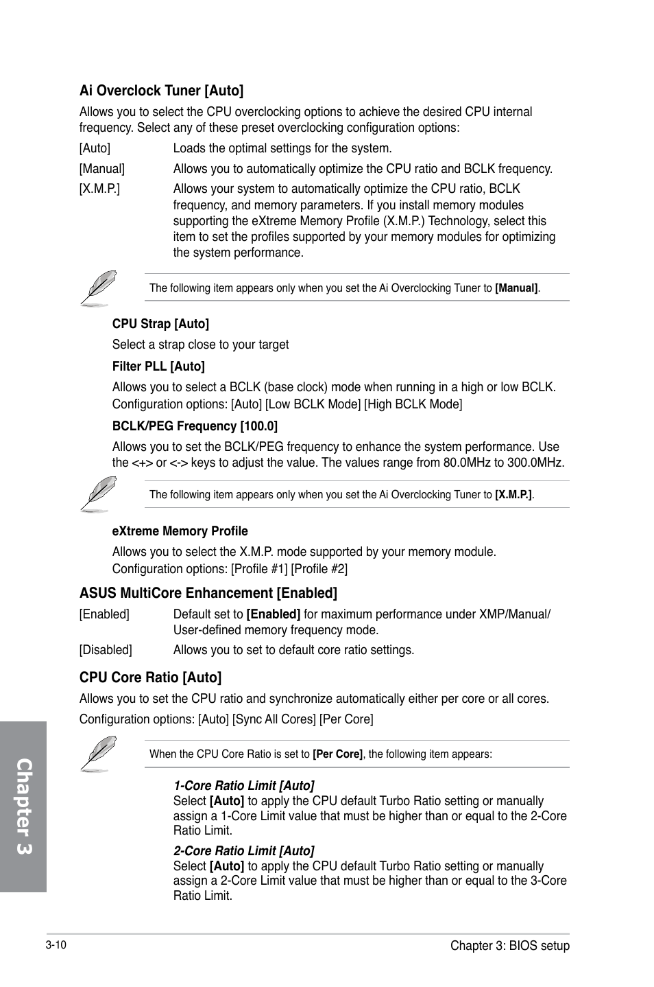 Chapter 3 | Asus Z87I-PRO User Manual | Page 70 / 146