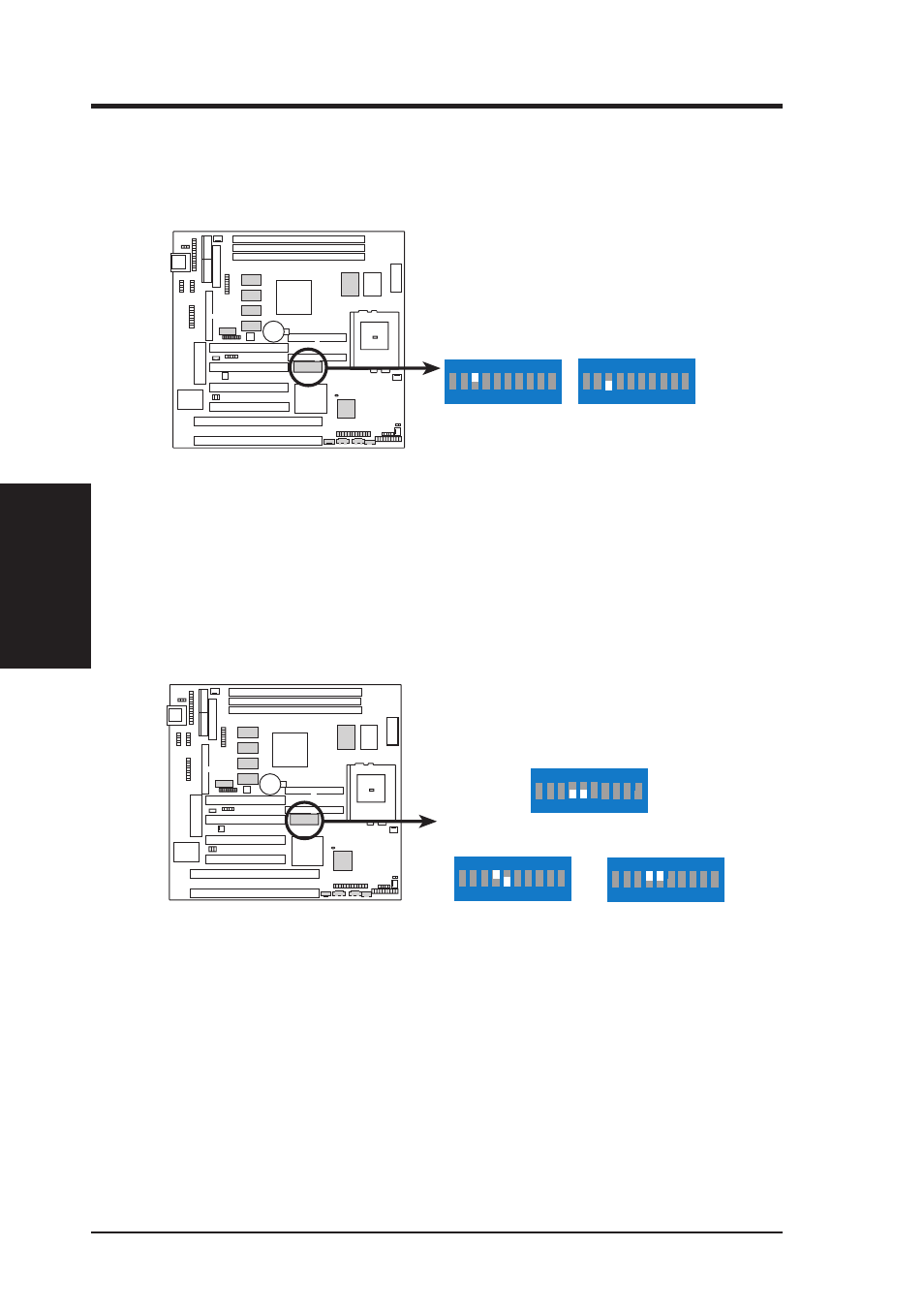 Iii. hardware setup, P5s-b audio setting dip 1, P5s-b voltage i/o setting dip 1 | Asus P5S-B User Manual | Page 18 / 104