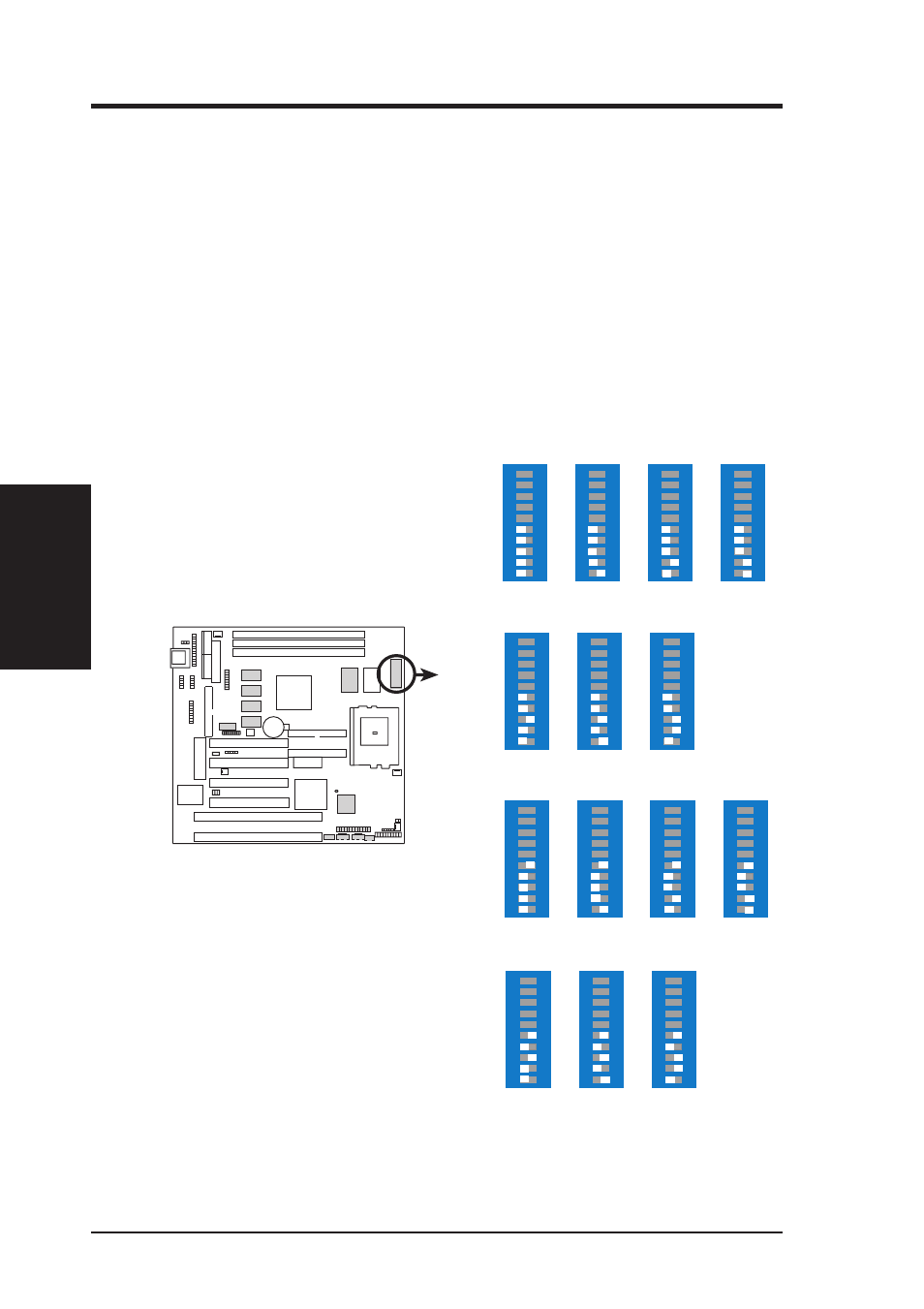 Iii. hardware setup, P5s-b cpu bus frequency setting, Dip 2 | Asus P5S-B User Manual | Page 20 / 104