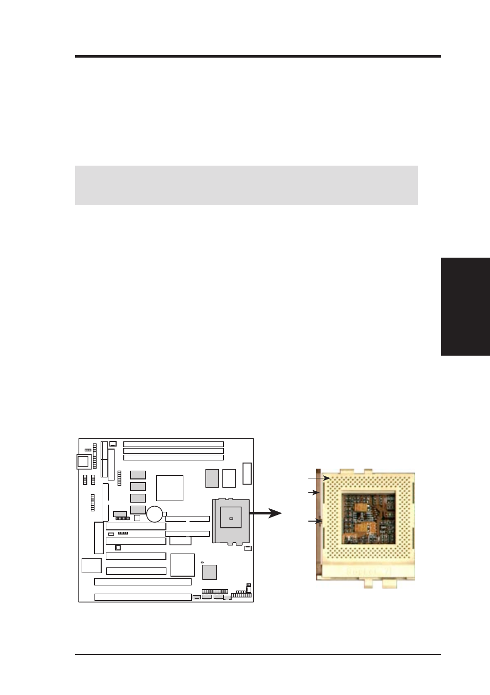 Iii. hardware setup, Central processing unit (cpu), P5s-b zif socket 7 | Asus P5S-B User Manual | Page 27 / 104