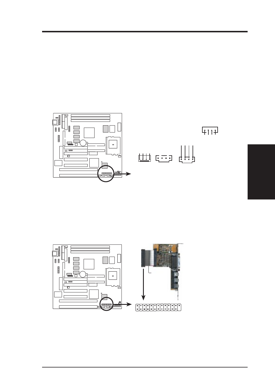 Iii. hardware setup, Connectors iii. h/w setup | Asus P5S-B User Manual | Page 39 / 104