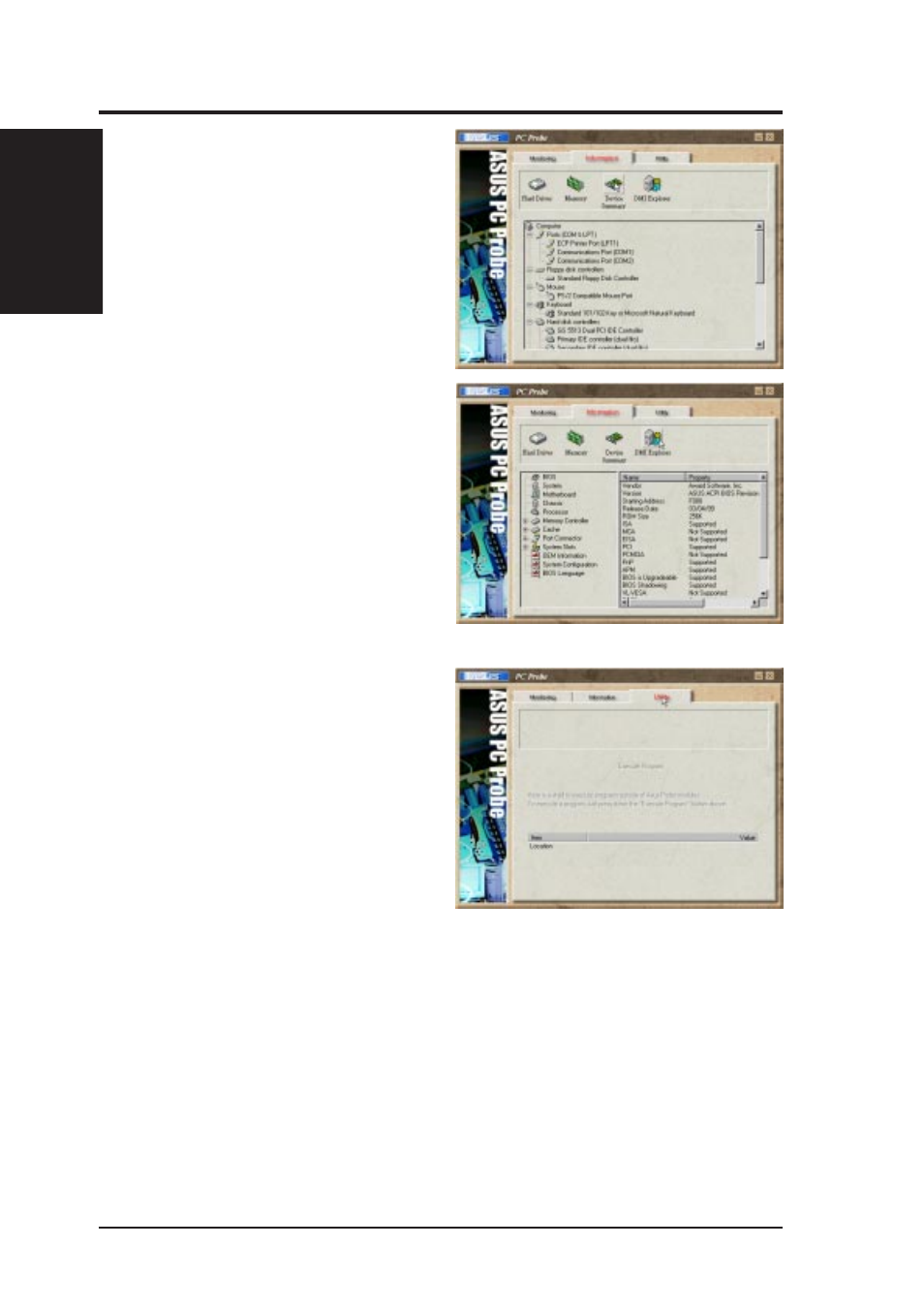 Vi. software reference | Asus P5S-B User Manual | Page 86 / 104