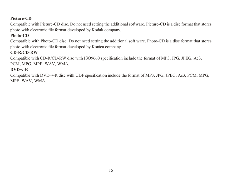Hyundai H-CMD7070 User Manual | Page 15 / 85