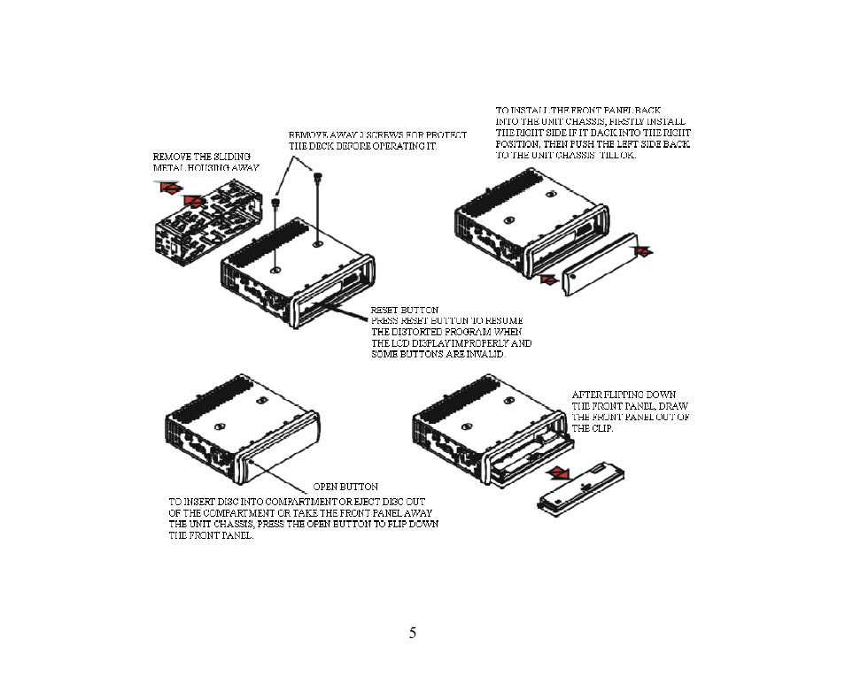 Hyundai H-CMD7070 User Manual | Page 5 / 85
