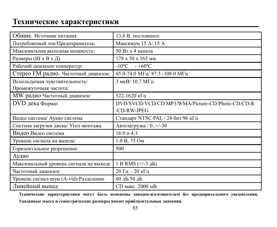 Hyundai H-CMD7070 User Manual | Page 85 / 85