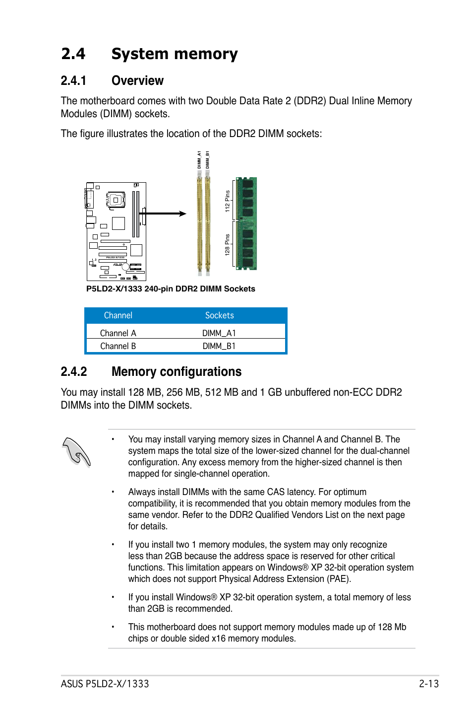 Overview | Asus P5LD2-X/1333 User Manual | Page 35 / 110