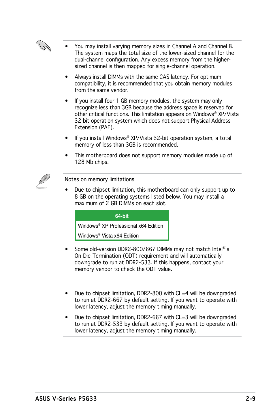 Asus V3-P5G33 User Manual | Page 27 / 106