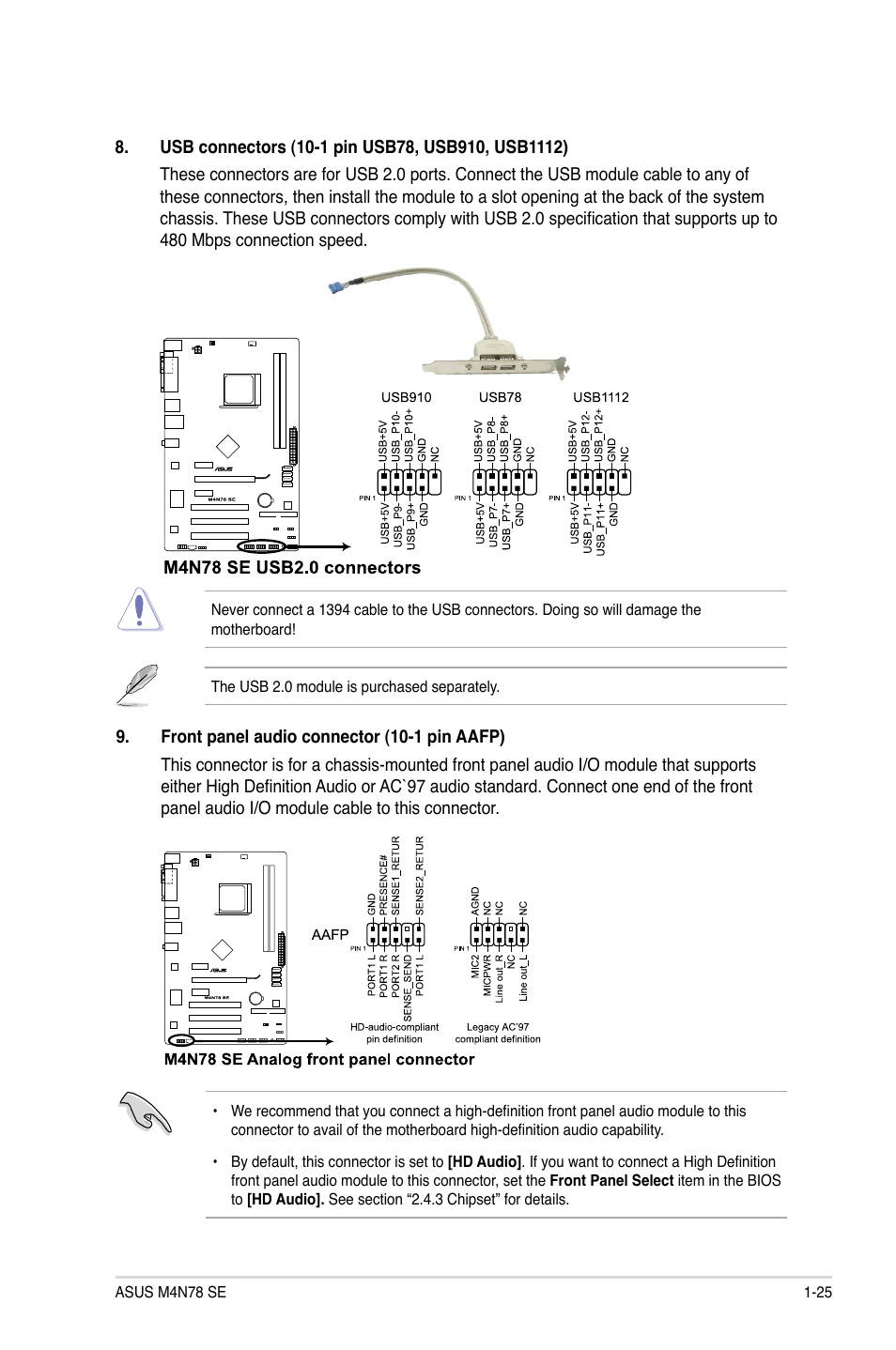 Asus M4N78 SE User Manual | Page 35 / 58