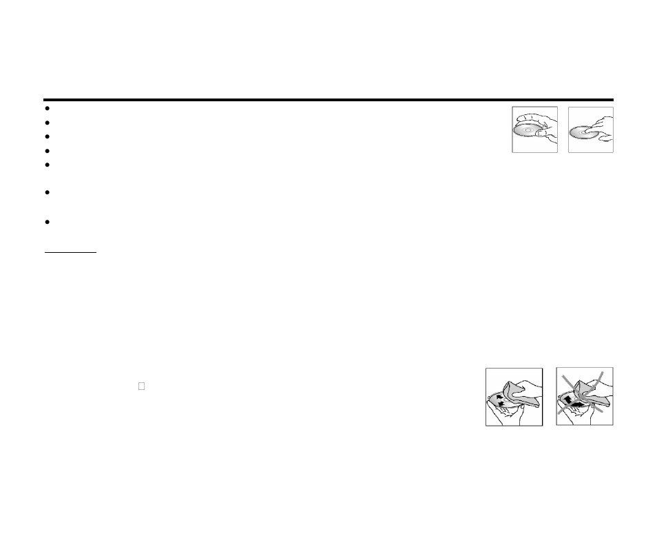 Handling and cleaning discs | Hyundai H-CMMD4043 User Manual | Page 48 / 103