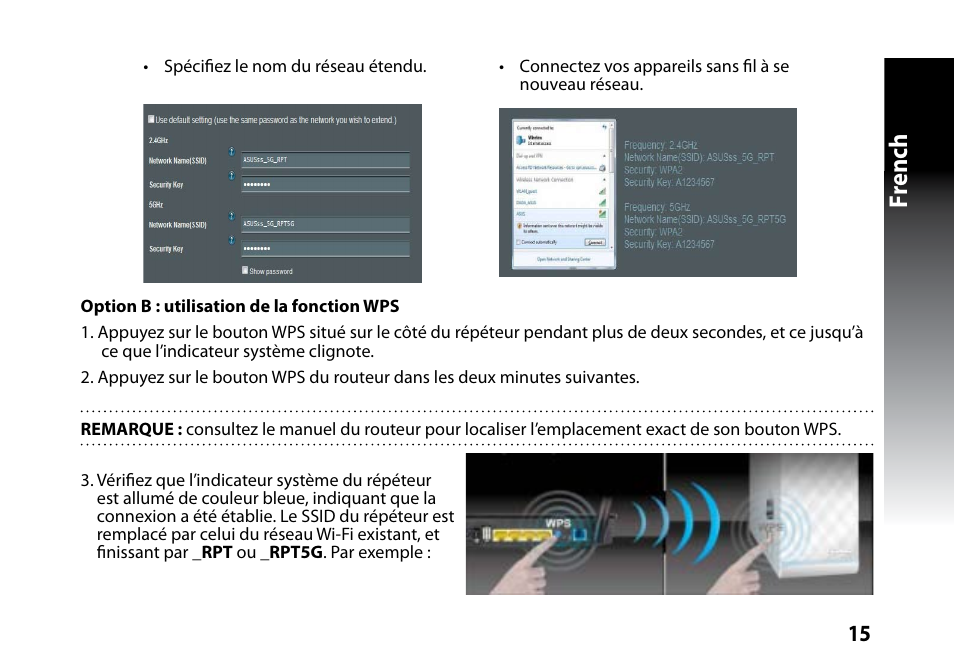 Fr ench | Asus RP-N53 User Manual | Page 15 / 119