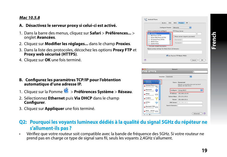 Fr ench | Asus RP-N53 User Manual | Page 19 / 119