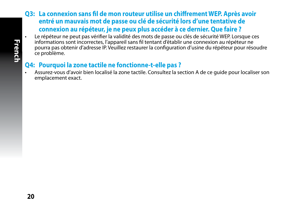 French | Asus RP-N53 User Manual | Page 20 / 119