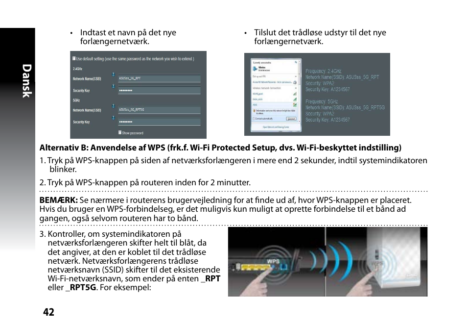 Dansk | Asus RP-N53 User Manual | Page 42 / 119