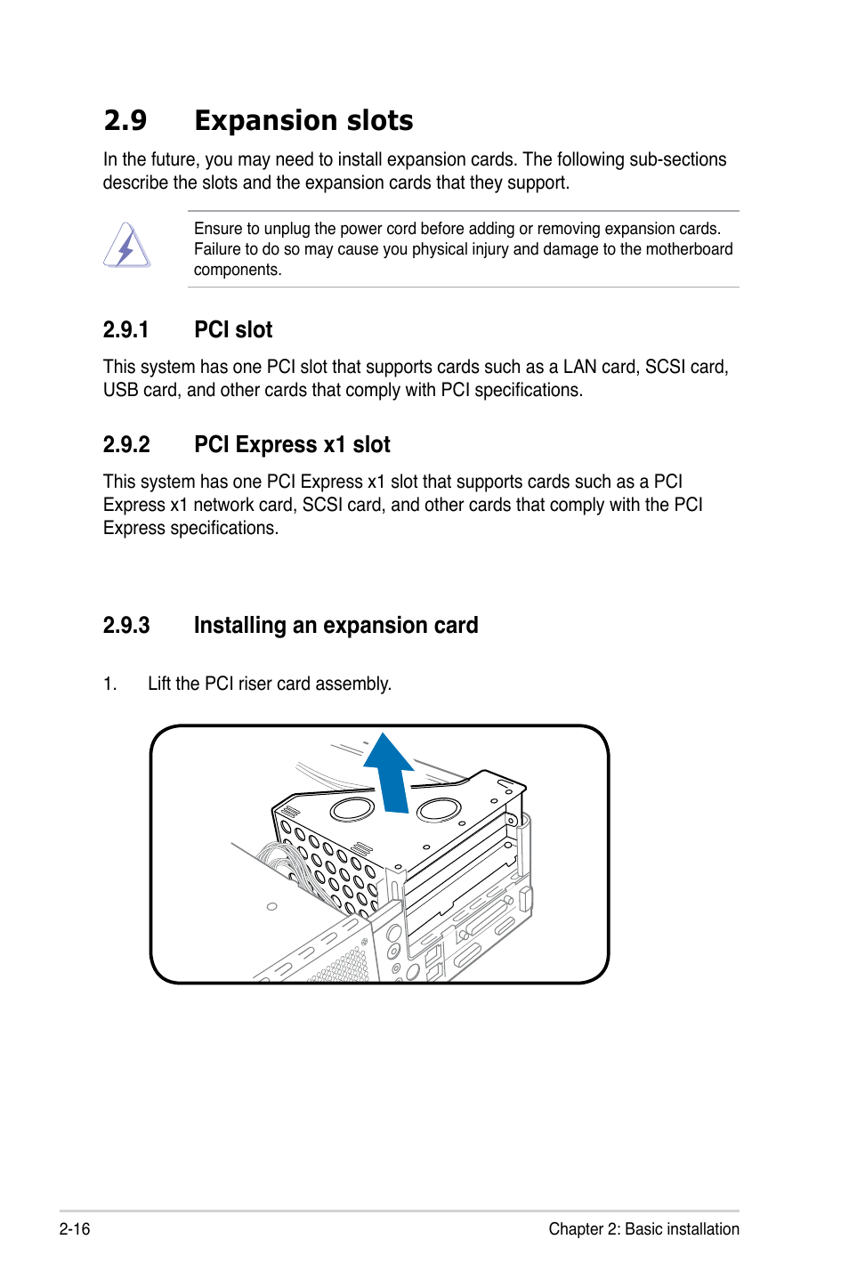 9 expansion slots | Asus P2-M2A690G User Manual | Page 32 / 94