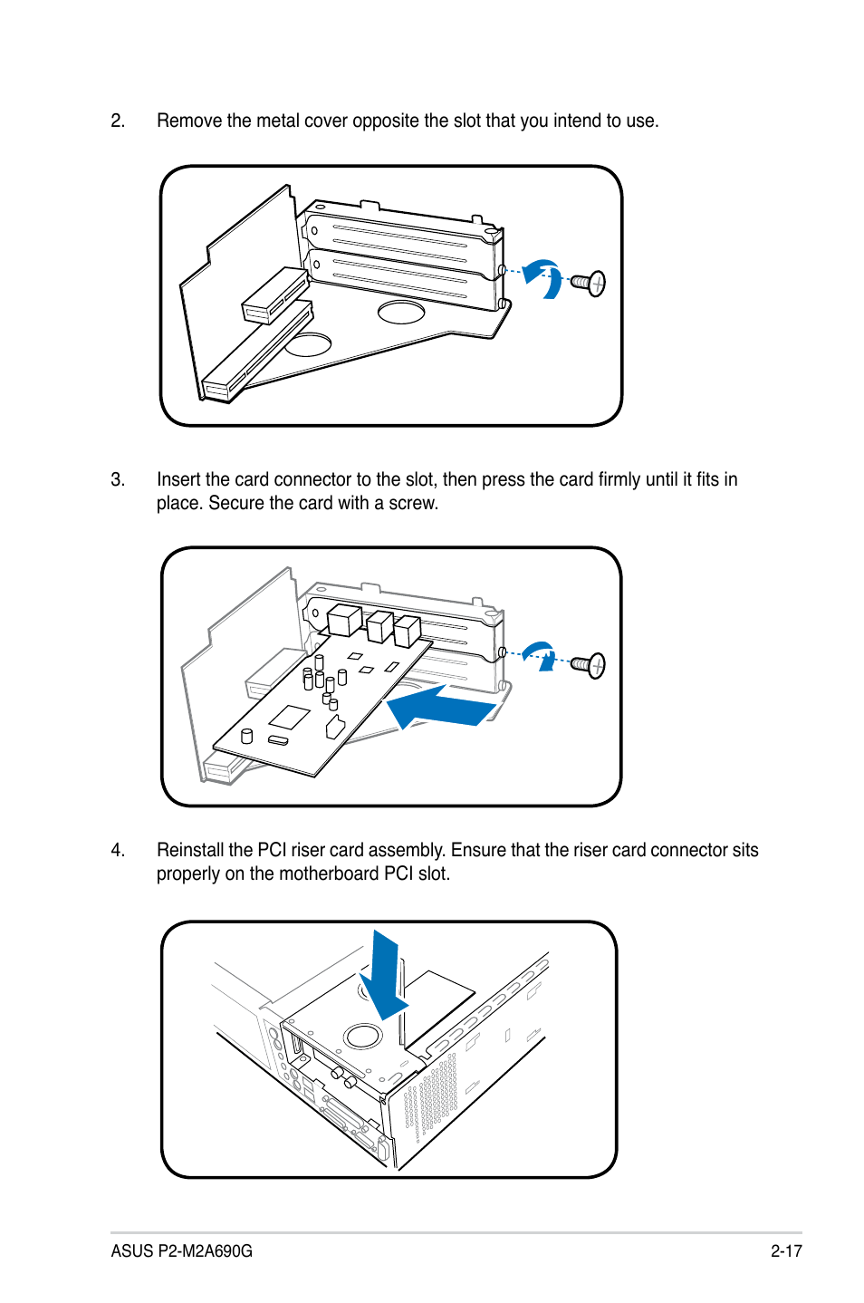 Asus P2-M2A690G User Manual | Page 33 / 94