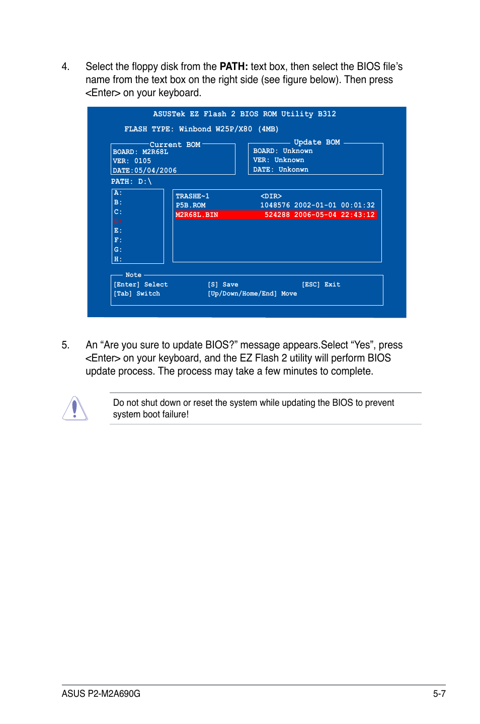 Asus P2-M2A690G User Manual | Page 65 / 94