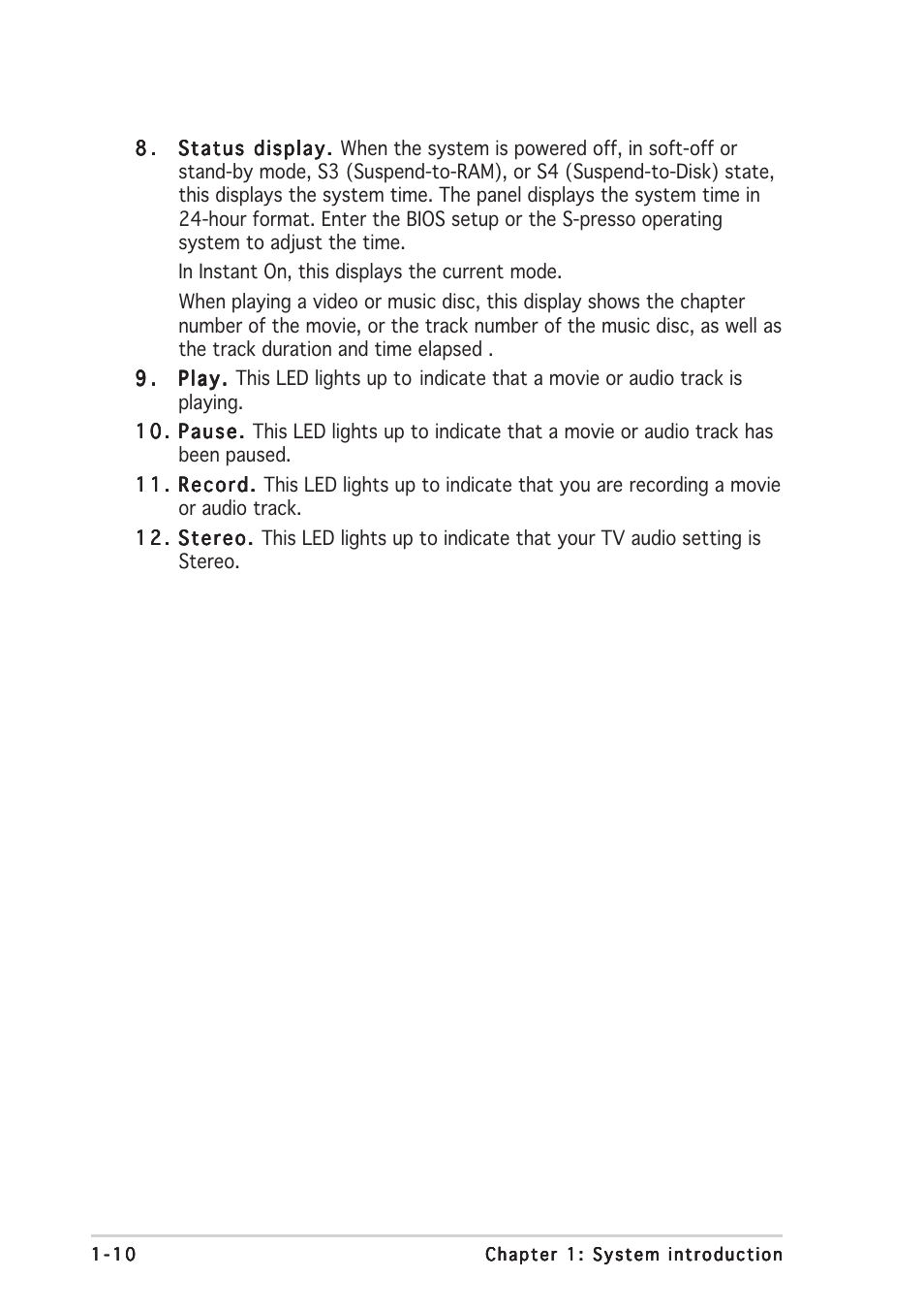 Asus S-presso User Manual | Page 20 / 106