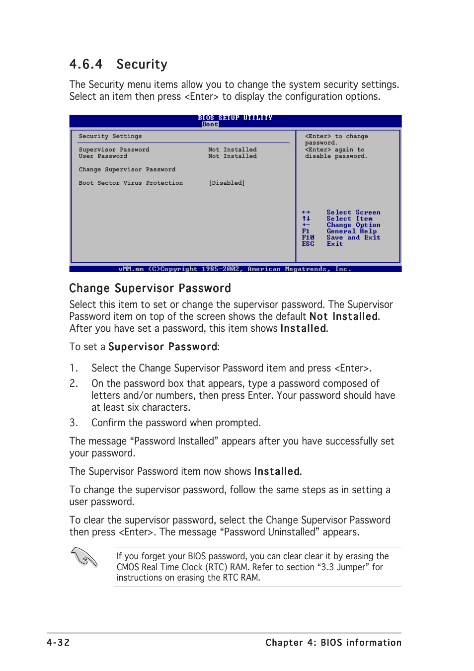 4 security security security security security | Asus S-presso User Manual | Page 86 / 106