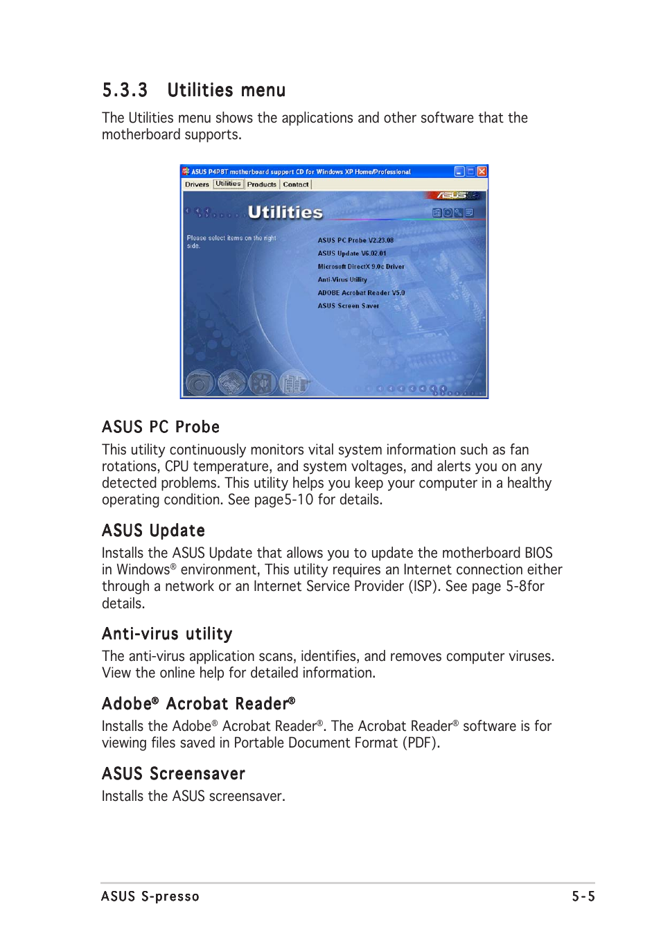 Asus S-presso User Manual | Page 95 / 106