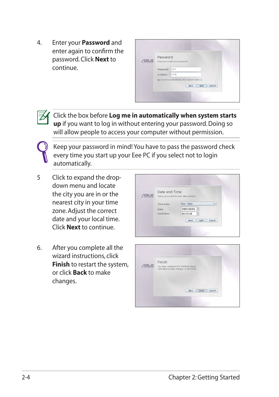 Asus Eee PC 1101HA User Manual | Page 24 / 82