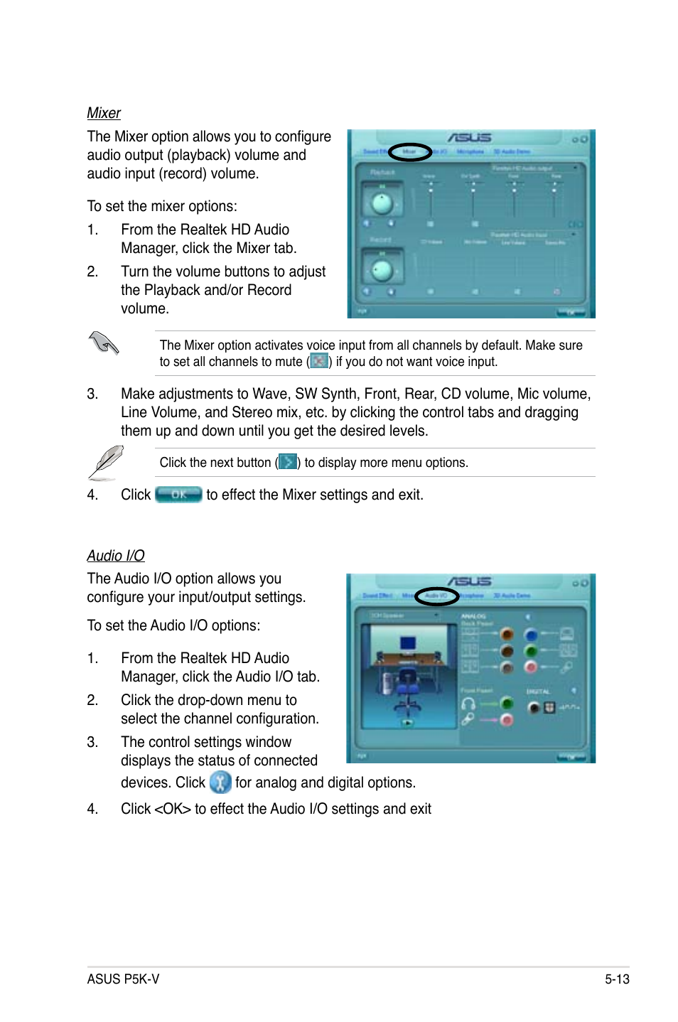 Asus P5K-V User Manual | Page 119 / 150