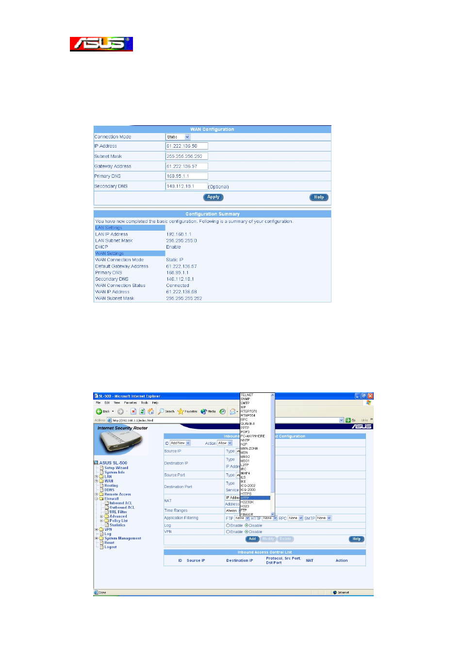 Asus SL1000 User Manual | Page 2 / 8