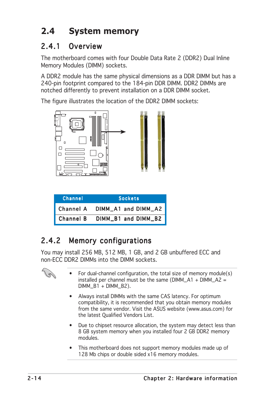 1 overview overview overview overview overview | Asus P5W64 WS Professional User Manual | Page 40 / 164