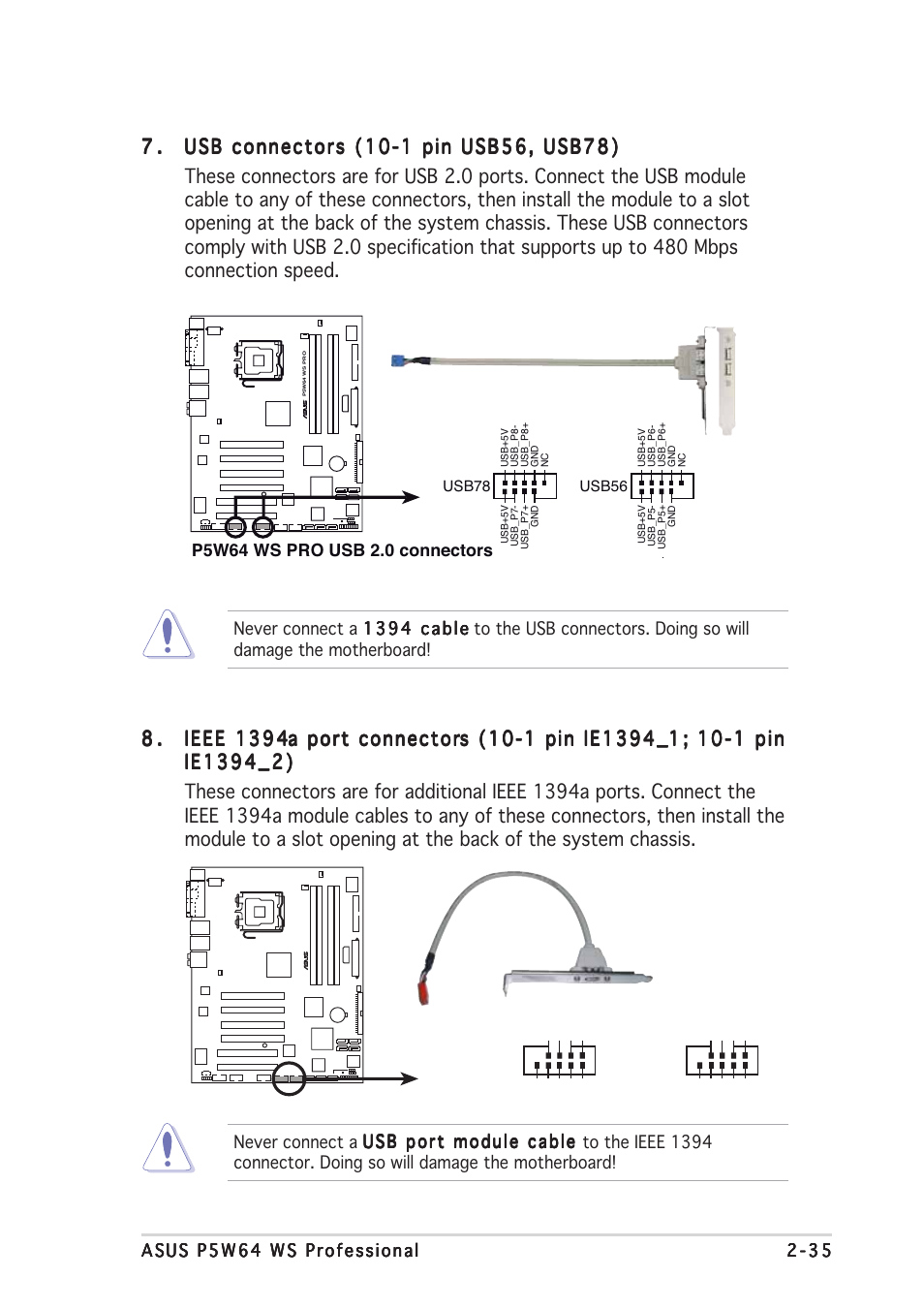 Asus P5W64 WS Professional User Manual | Page 61 / 164