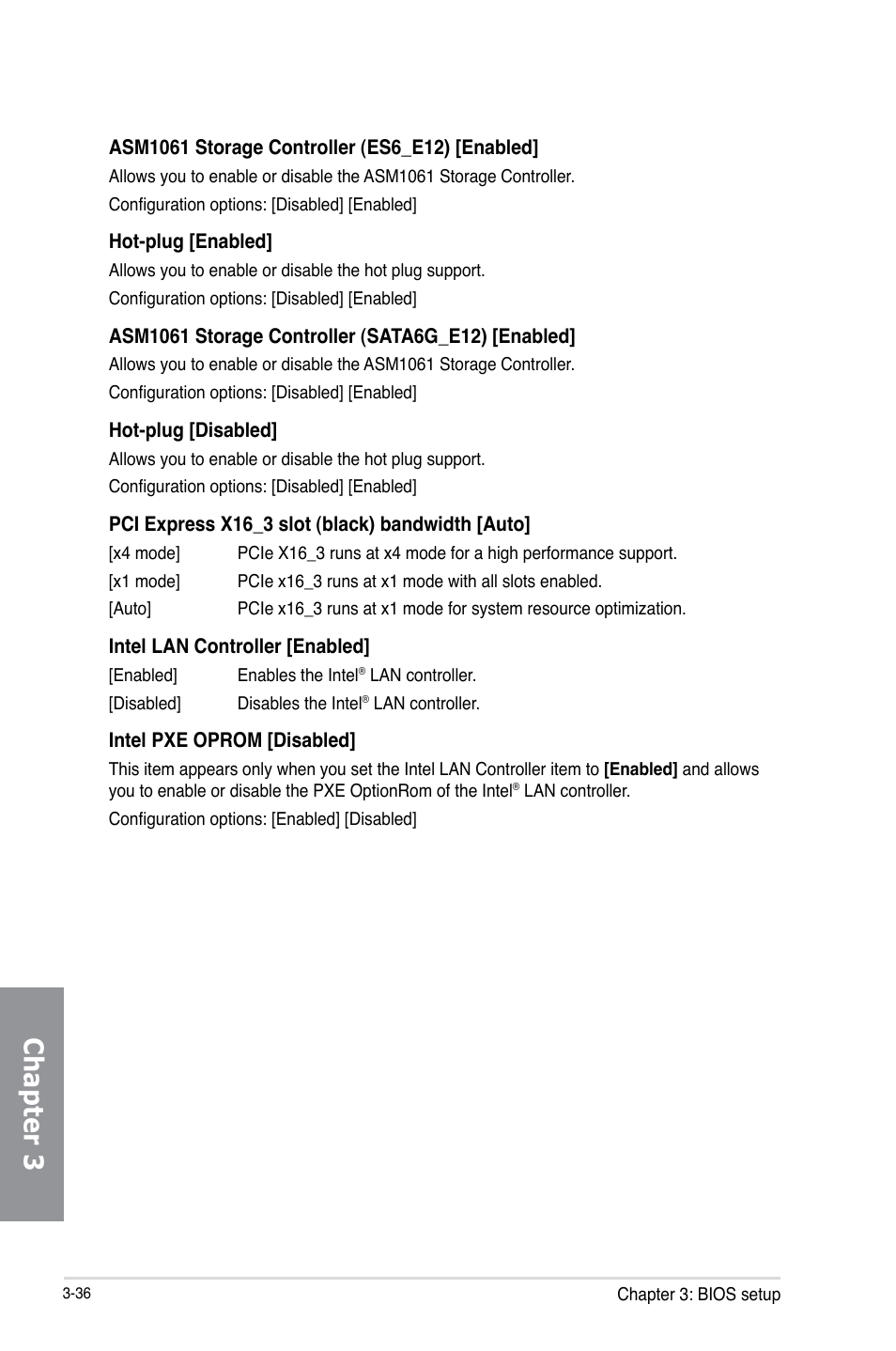 Chapter 3 | Asus SABERTOOTH Z87 User Manual | Page 102 / 166