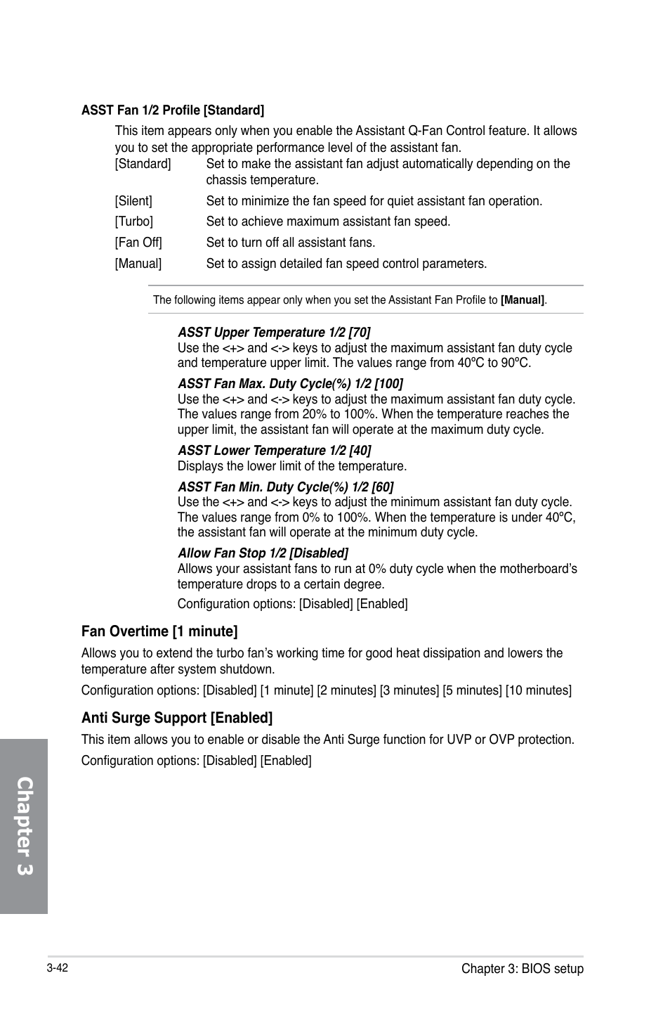 Chapter 3 | Asus SABERTOOTH Z87 User Manual | Page 108 / 166