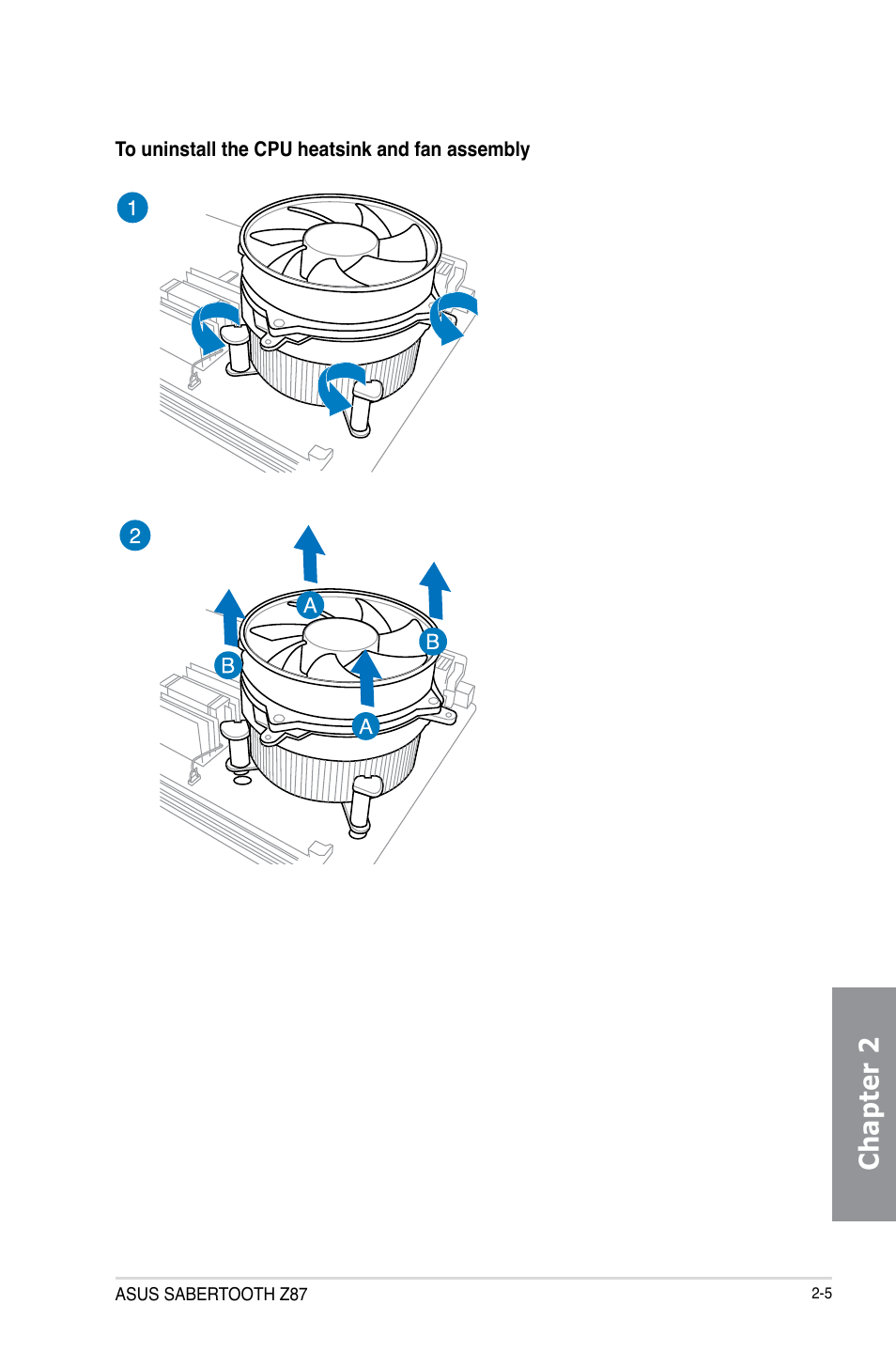 Chapter 2 | Asus SABERTOOTH Z87 User Manual | Page 53 / 166