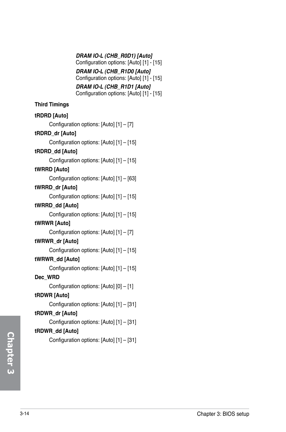 Chapter 3 | Asus SABERTOOTH Z87 User Manual | Page 80 / 166