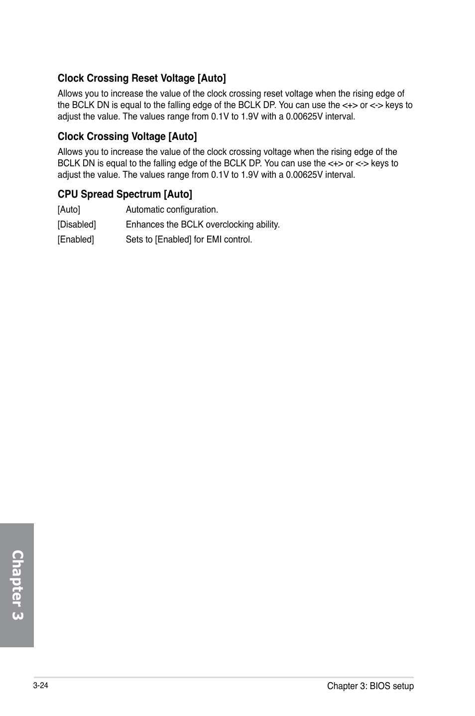 Chapter 3 | Asus SABERTOOTH Z87 User Manual | Page 90 / 166