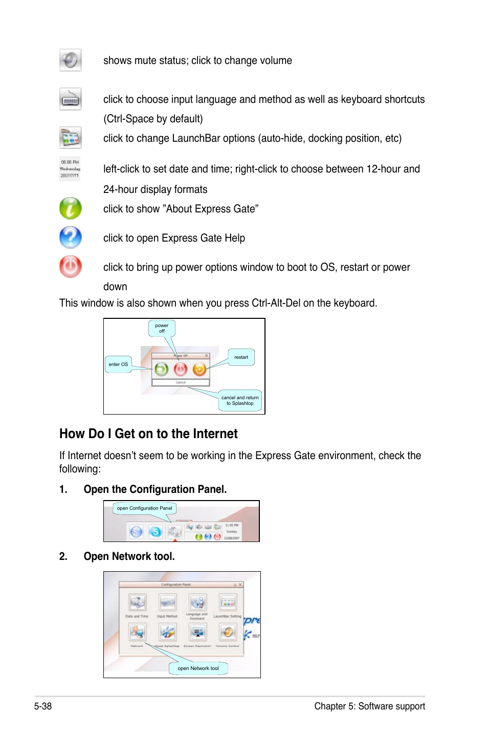 How do i get on to the internet | Asus P5E3 DELUXE/WiFi-AP User Manual | Page 152 / 194