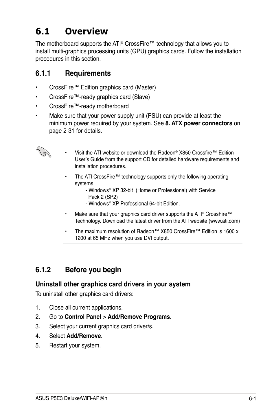 1 overview, 1 requirements, 2 before you begin | Asus P5E3 DELUXE/WiFi-AP User Manual | Page 177 / 194