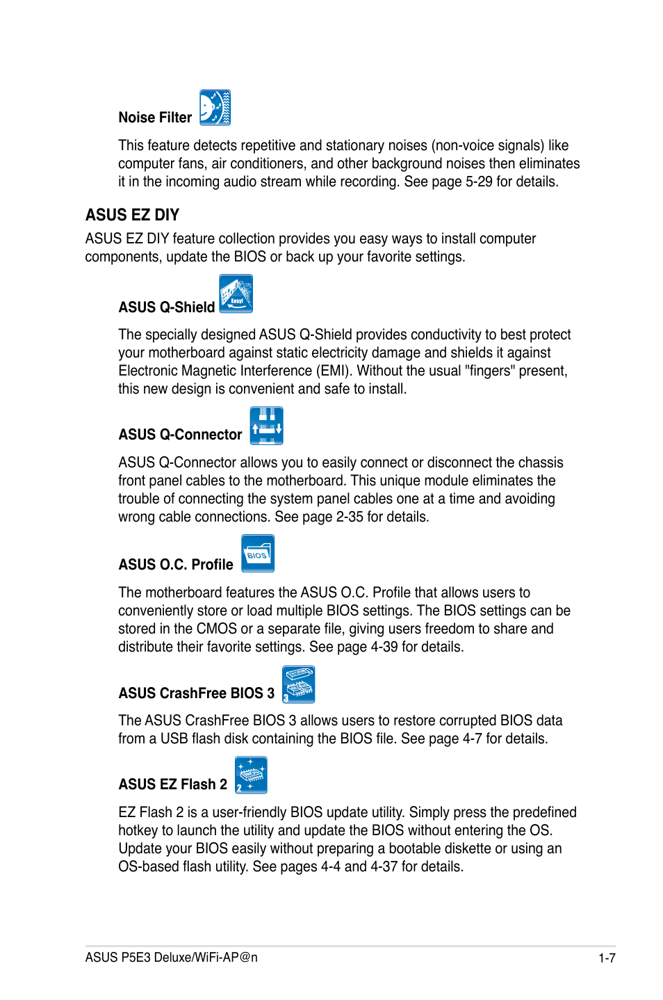 Asus P5E3 DELUXE/WiFi-AP User Manual | Page 23 / 194